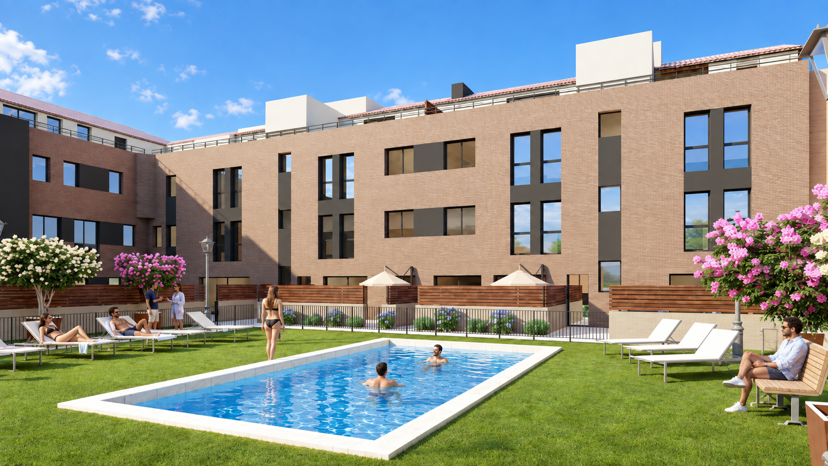 vivienda con piscina en Granollers